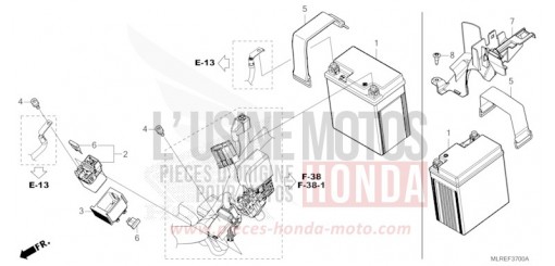 BATTERIE CB500FAT de 2026